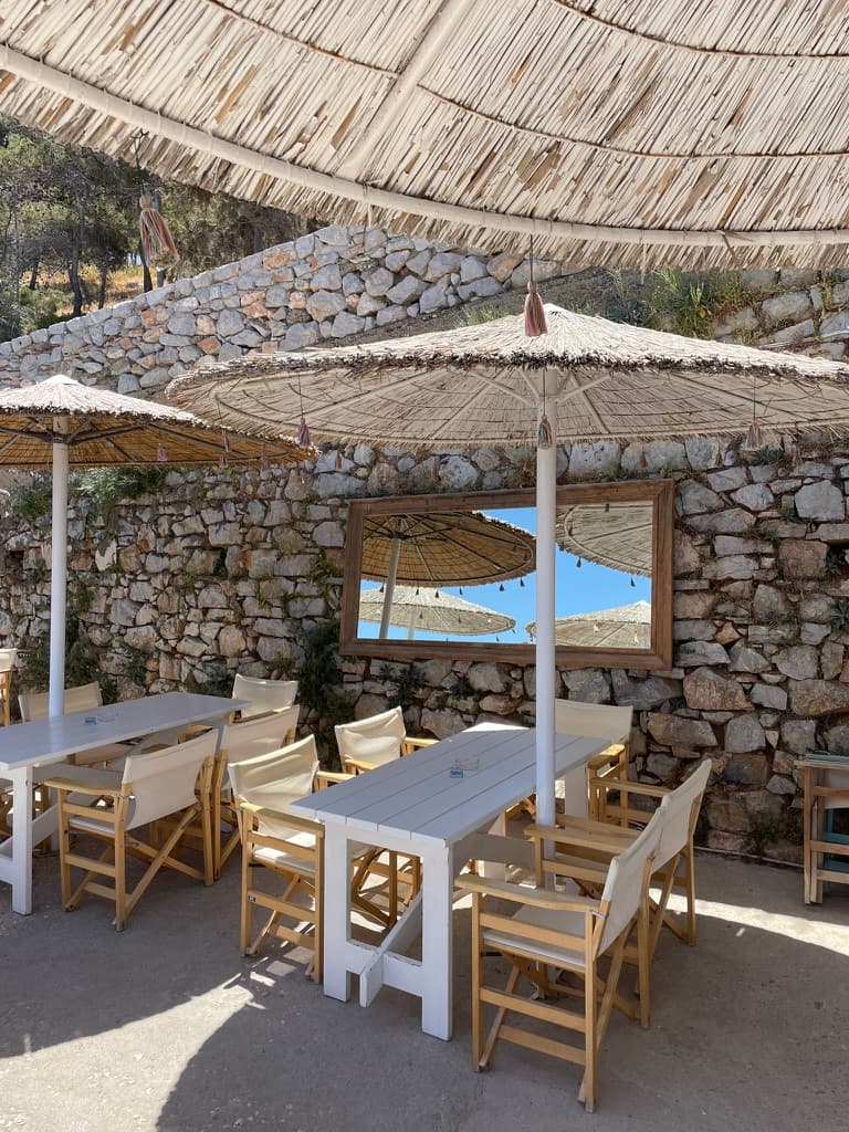 Traditional Greek taverna