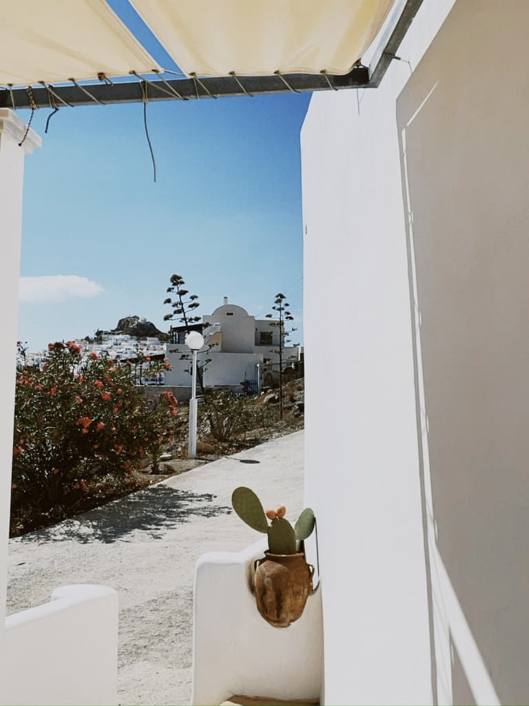 Greek island architecture